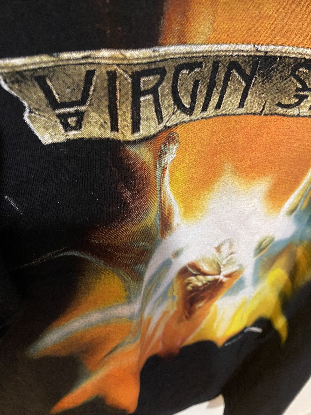 Band Tees × Vintage Vintage late 90s Virgin Steele shirt Size US XL / EU 56 / 4 - 5 Thumbnail