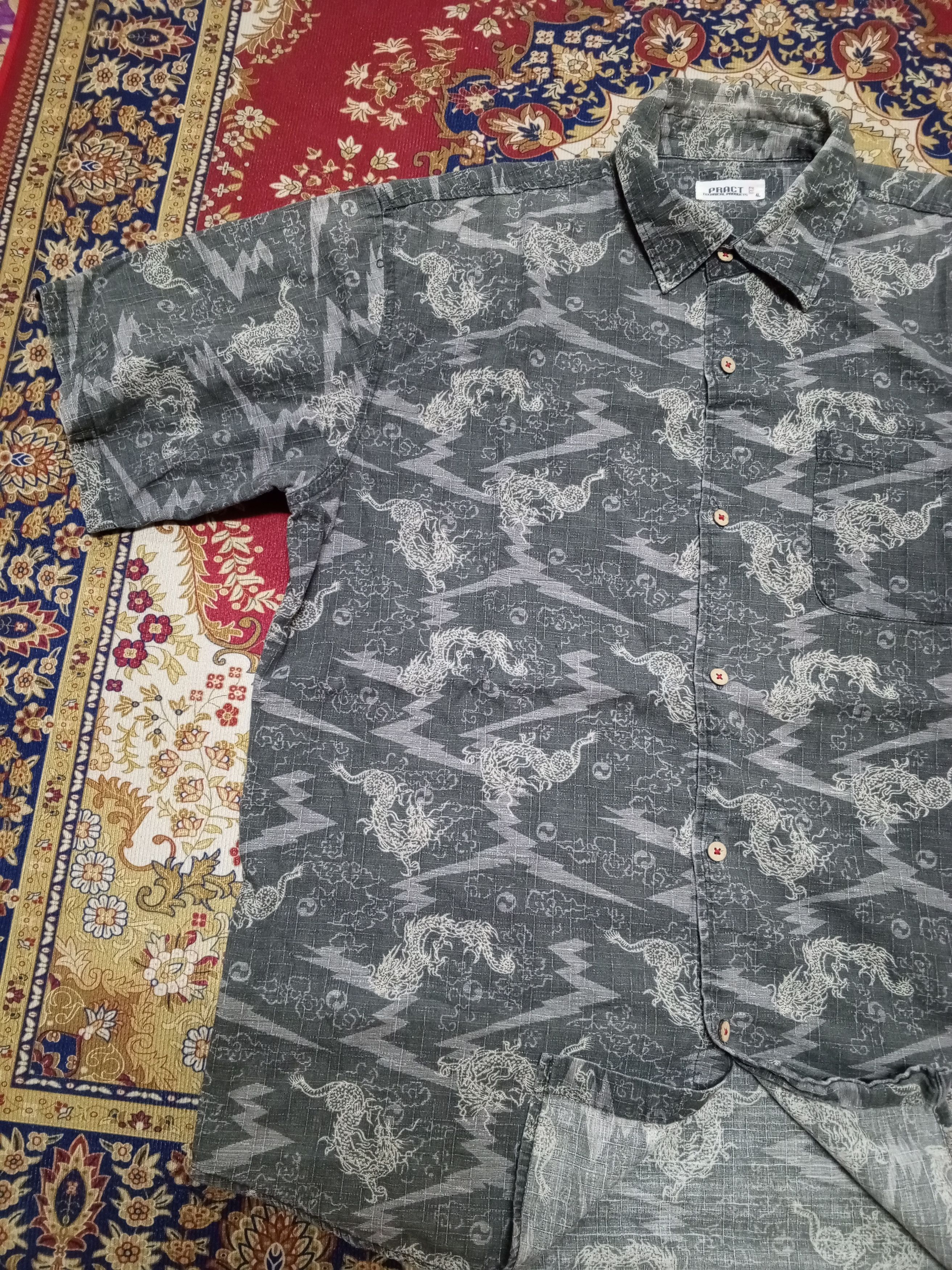 Dragonfly × Japanese Brand DRAGONFLY BUTTON SHIRT SHORT SLEEVE Size US XL / EU 56 / 4 - 4 Thumbnail