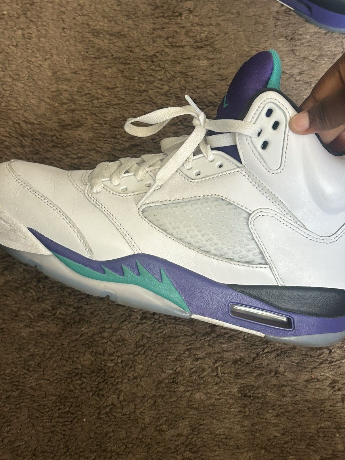Jordan Brand Jordan 5 grape retro 2025 Size US 10 / EU 43 - 3 Thumbnail