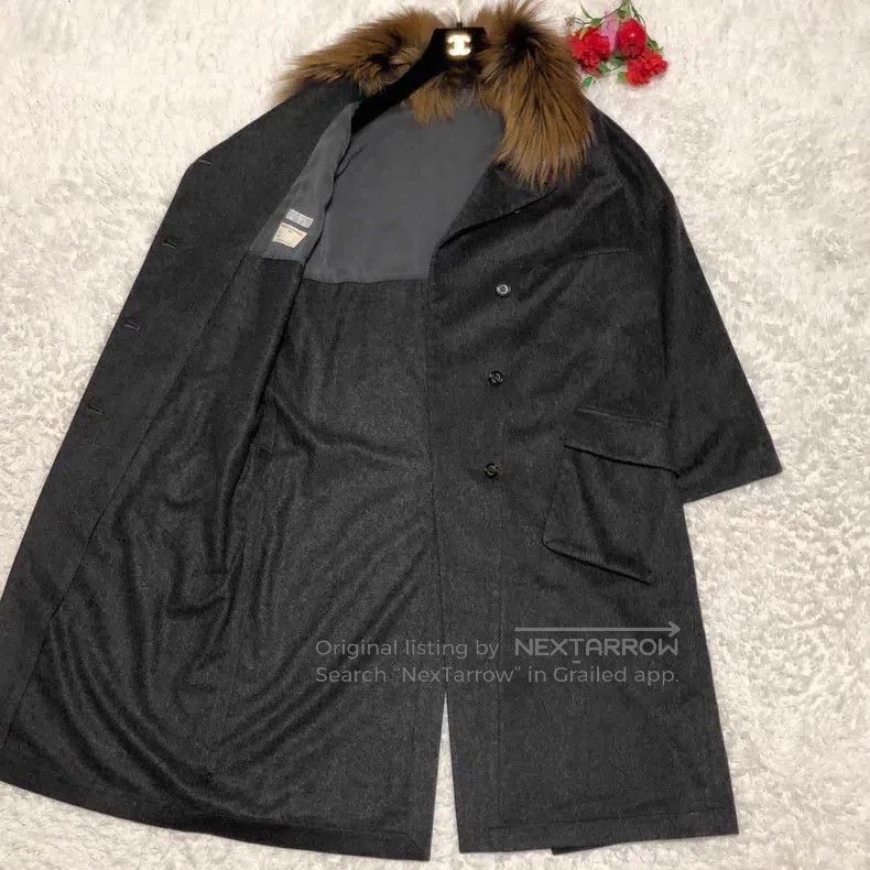 Brunello Cucinelli Brunello Cucinelli Long pure cashmere coat with removable Size S / US 4 / IT 40 - 5 Thumbnail