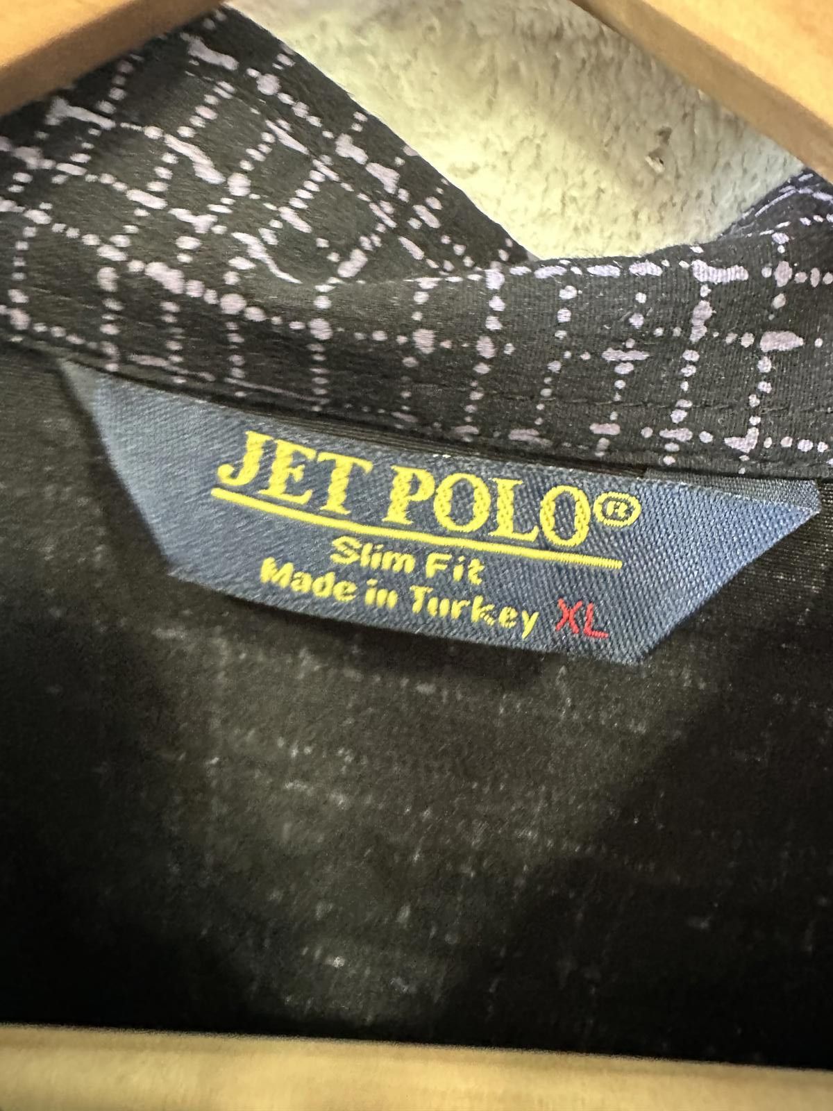 Designer Jet Polo Slim Fit Men's Button Up Shirt XL Size US XL / EU 56 / 4 - 3 Thumbnail