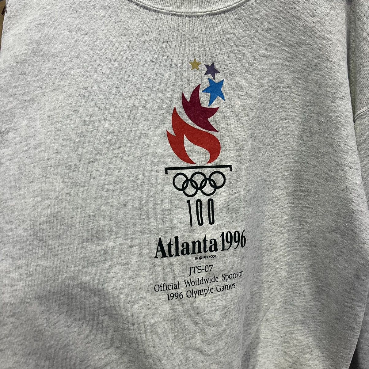 Fruit Of The Loom × Vintage “VINTAGE ATLANTA 1996” OLYMPIC SWEATSHIRT Size US L / EU 52-54 / 3 - 7 Thumbnail