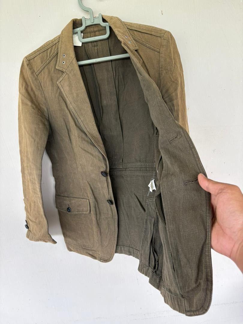 N.Hoolywood N. Hollywood Jacket Olive Color Nice Design Size US S / EU 44-46 / 1 - 5 Thumbnail