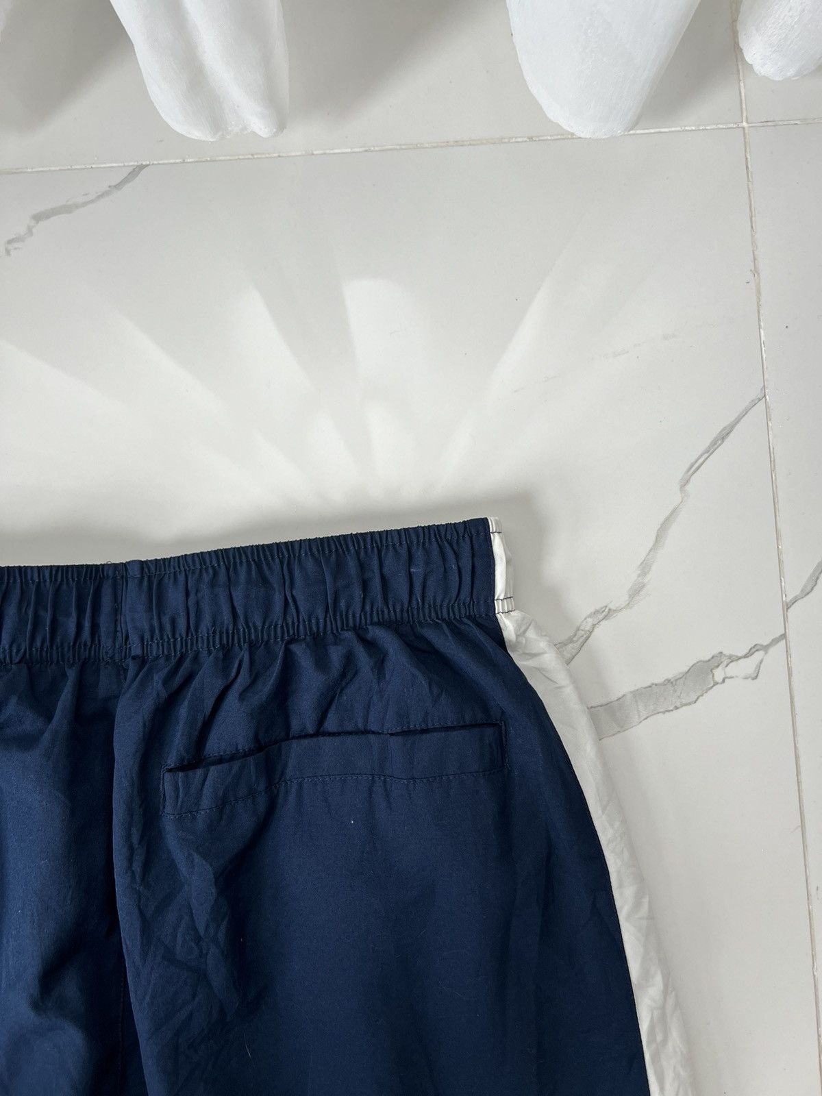 Nike × Vintage 90’s NIKE BOTTOM SWOOSH LOGO BAGGY Y2K TRACK PANTS Size US 34 / EU 50 - 7 Thumbnail