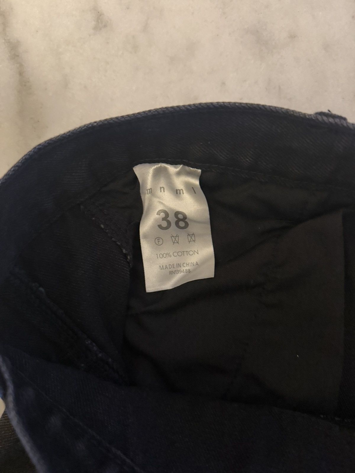 MNML Black Cargo Jeans Size US 38 / EU 54 - 3 Thumbnail