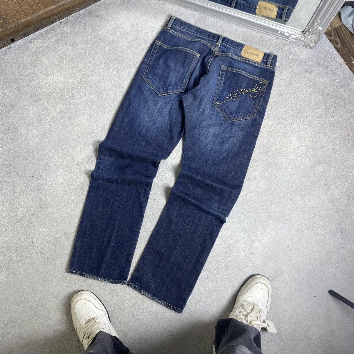 Ed Hardy Vintage Ed Hardy Jeans Size US 34 / EU 50 - 1 Thumbnail