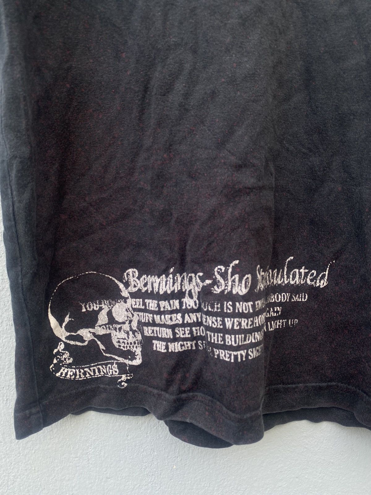 14th Addiction × Affliction × Revenge Vintage y2k Revenge Sho Skull Poem Tshirt Size US M / EU 48-50 / 2 - 7 Thumbnail