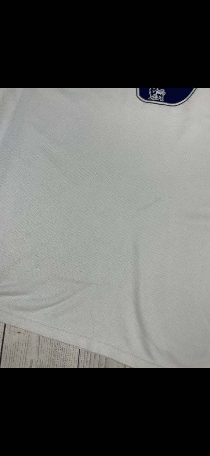Nike Vintage Manchester United soccer jersey size M white away Size US M / EU 48-50 / 2 - 11 Thumbnail