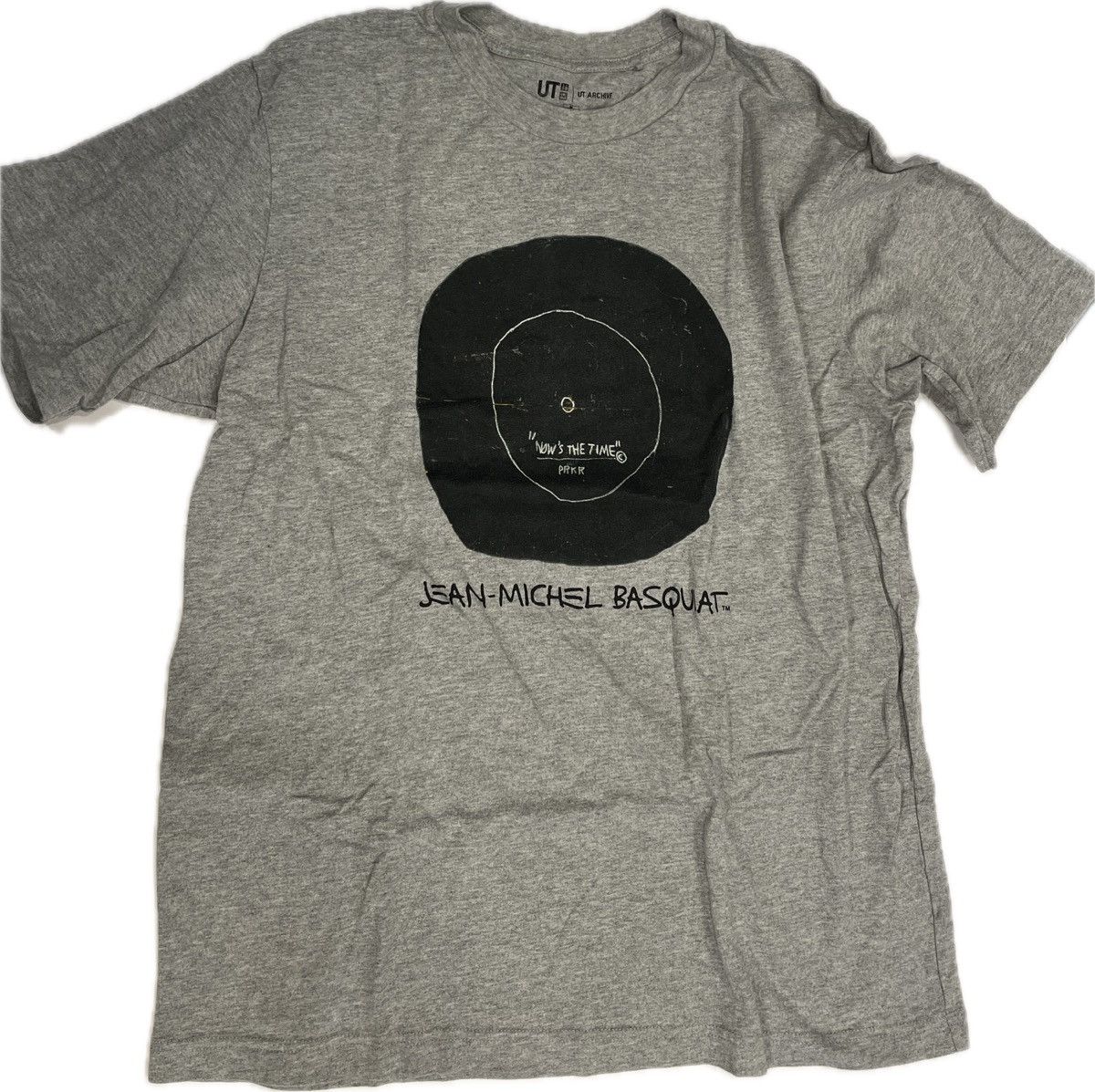 Uniqlo UNIQLO X JEAN-MICHEL BASQUIAT Grey T-Shirt - Medium Size US M / EU 48-50 / 2 - 2 Thumbnail