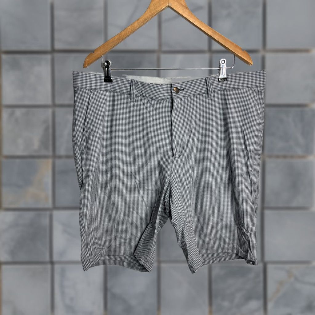Adidas Adidas Shorts Mens 38 Gray Plaid Lightweight Golf Performance Classic Pockets Size US 38 / EU 54 - 1 Thumbnail