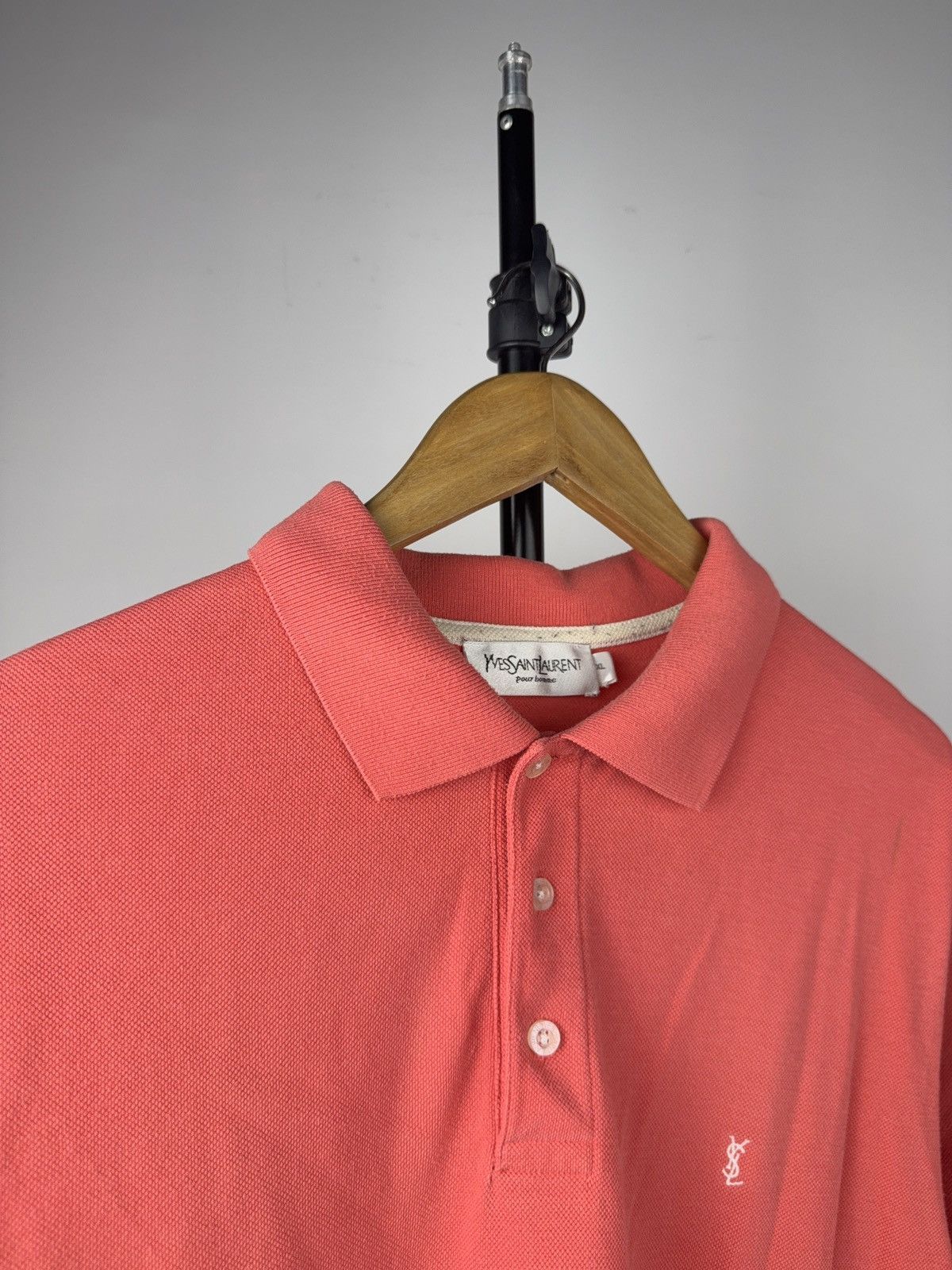 Yves Saint Laurent Vintage 90s Retro Luxury YSL Yves Saint Laurent polos Size US XL / EU 56 / 4 - 3 Thumbnail