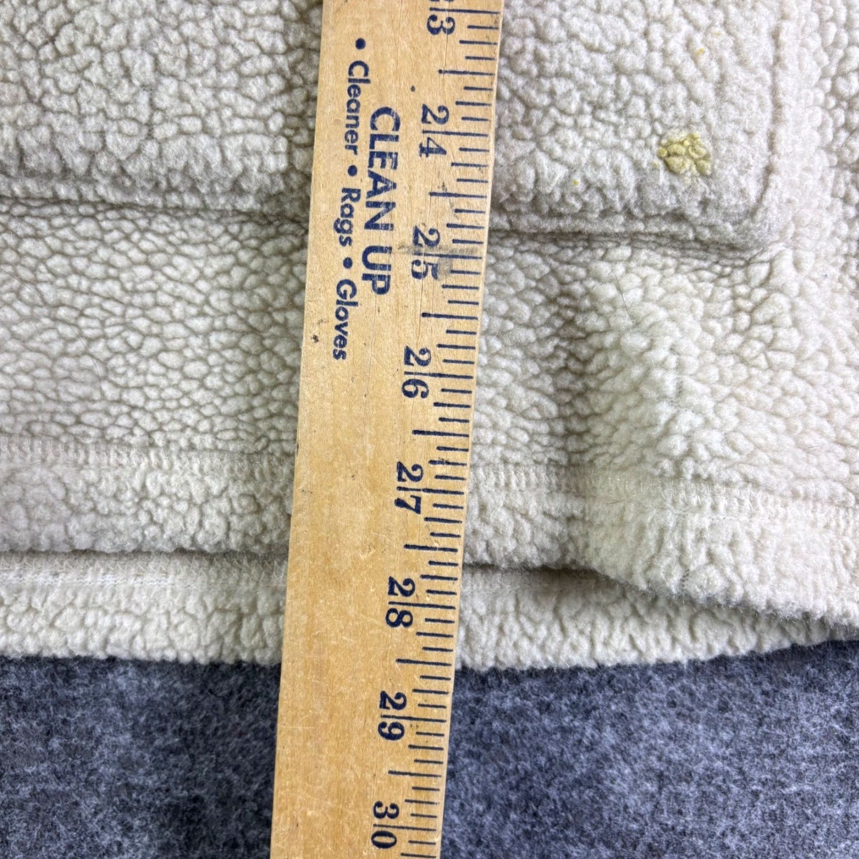 Vintage VINTAGE Above Sea Level Fleece Pullover Sweater Mock Neck Kangaroo Pocket Size L Cream Men Pullover 90s Kangaroo Pocket Polyester Knit Solid Size US L / EU 52-54 / 3 - 4 Thumbnail