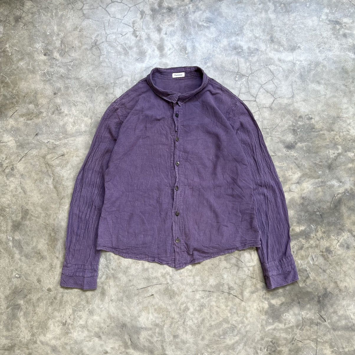 Issey Miyake 1990s Plantation by Issey Miyake Longsleeve Shirt Size US M / EU 48-50 / 2 - 1 Thumbnail