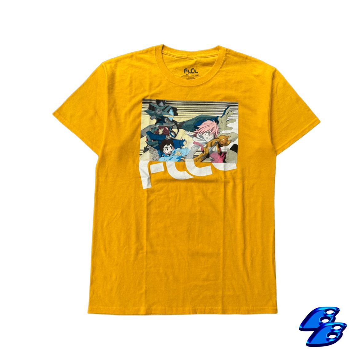 Anime FLCL (FOOLY COOLY) OFFICIAL TEE Size US M / EU 48-50 / 2 - 1 Thumbnail