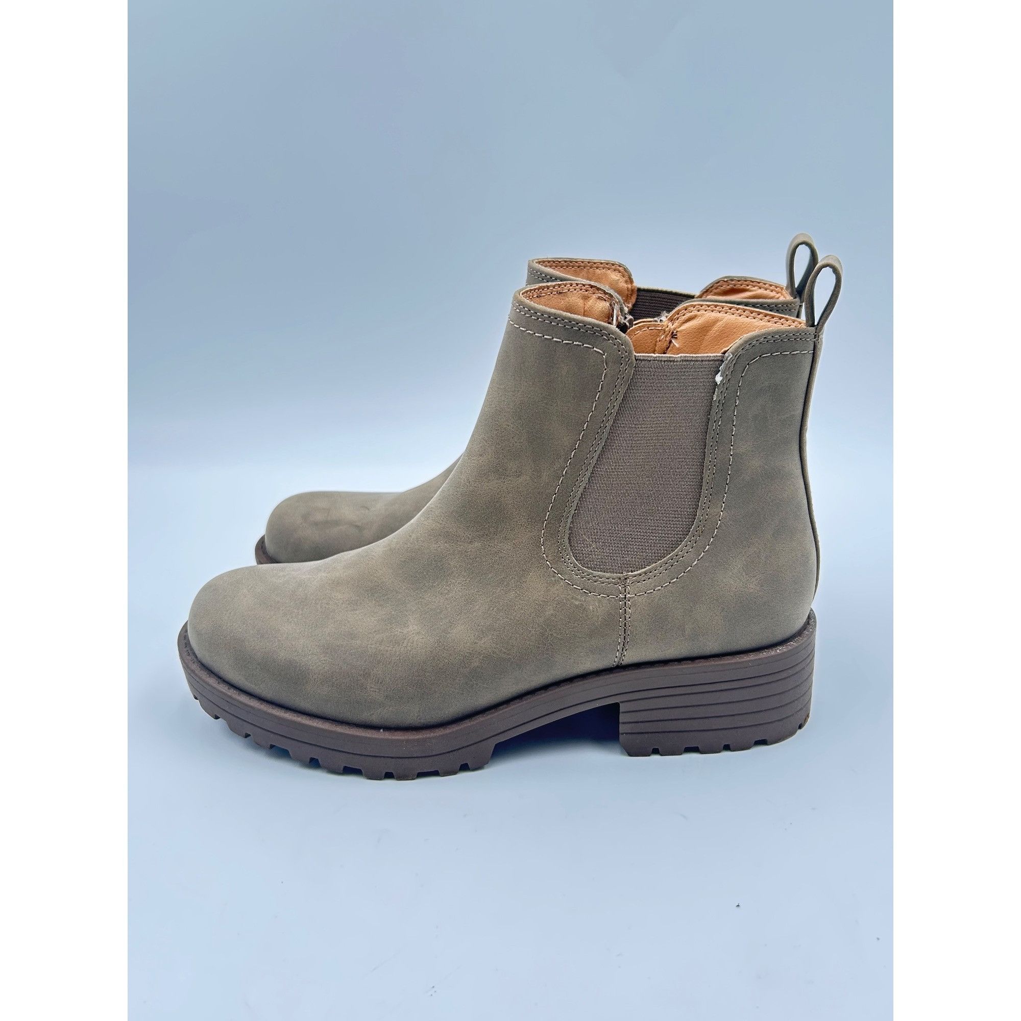 Buffalo David Bitton Buffalo David Bitton ANNA Chelsea Boots Brown 8.5M Lug Sole Size US 8 / IT 38 - 4 Thumbnail