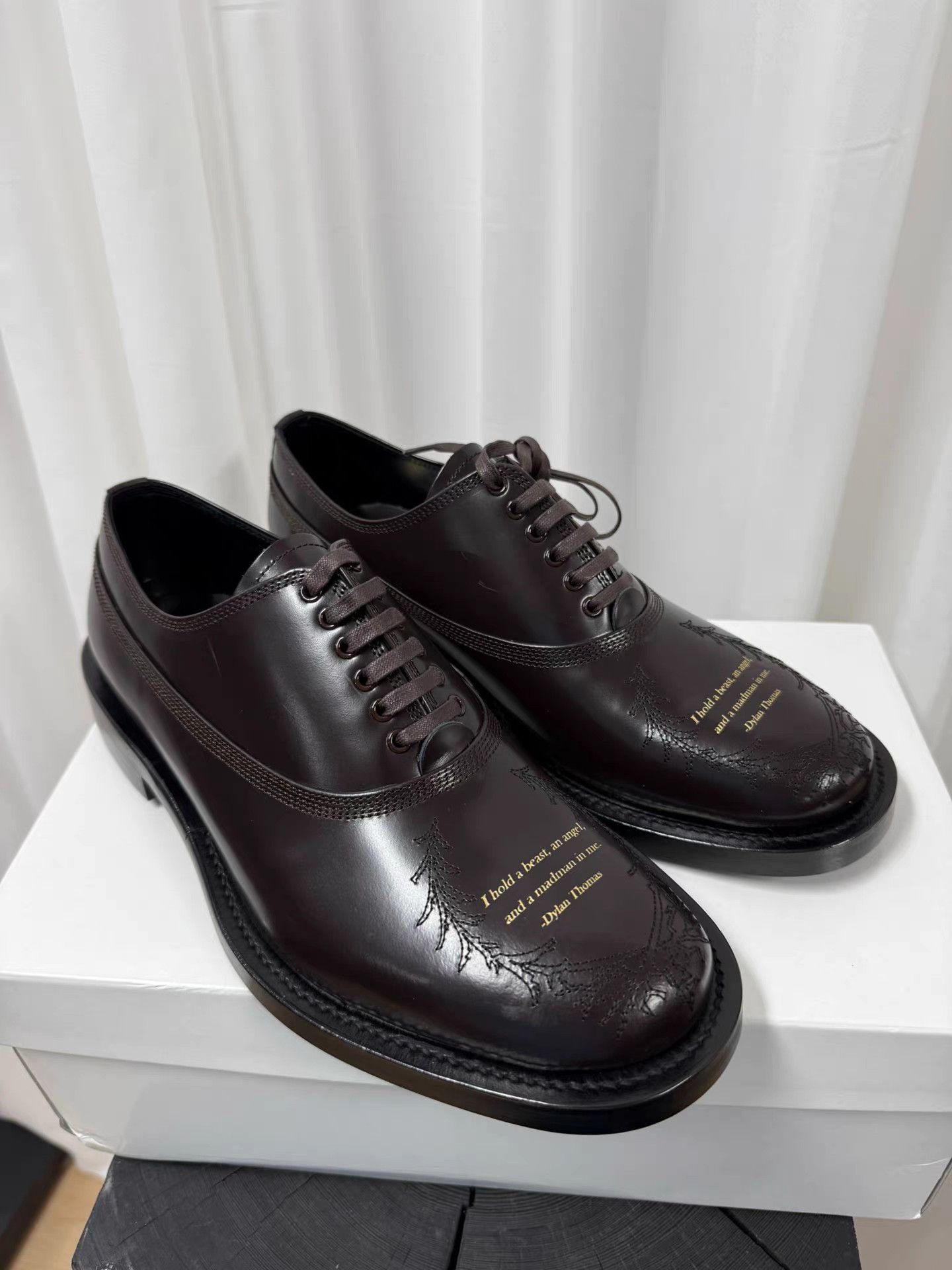 Undercover UNDERCOVER 20SS Poem Derby Shoes K20 Size US 9 / EU 42 - 2 Thumbnail