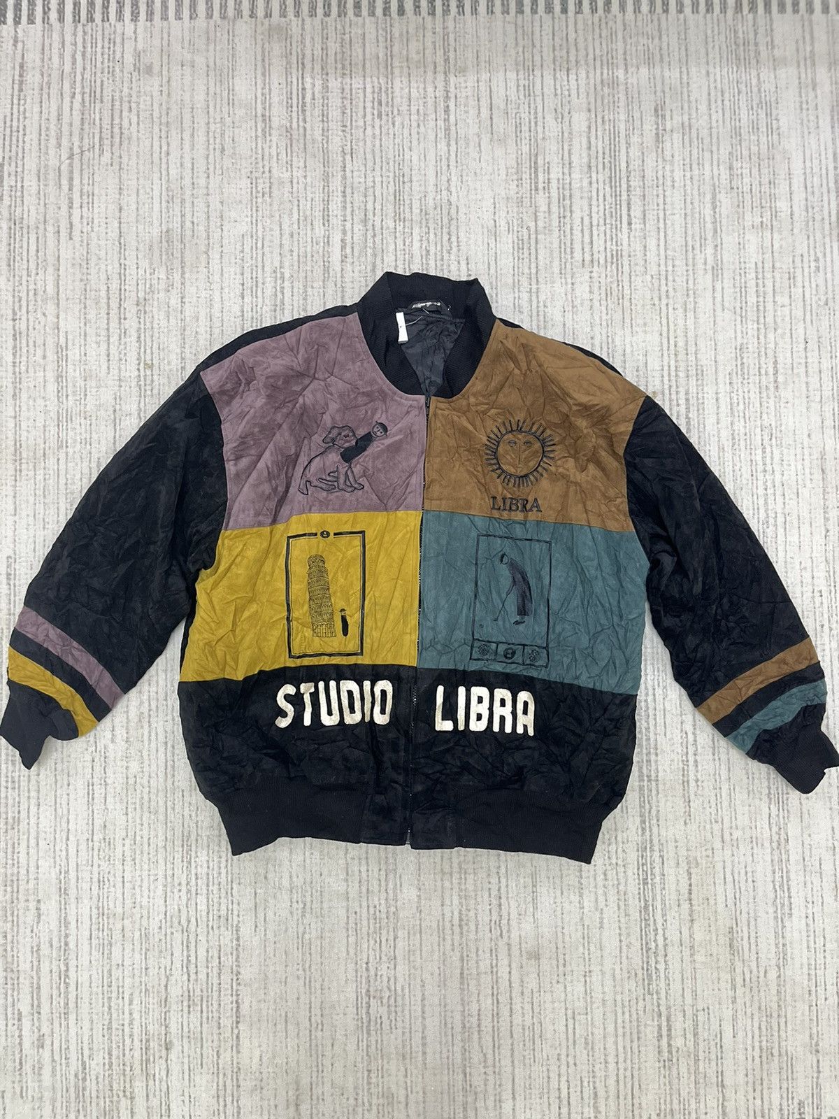 Issey Miyake Vintage 80s Japan designer velvet bomber jacket Size US M / EU 48-50 / 2 - 1 Thumbnail