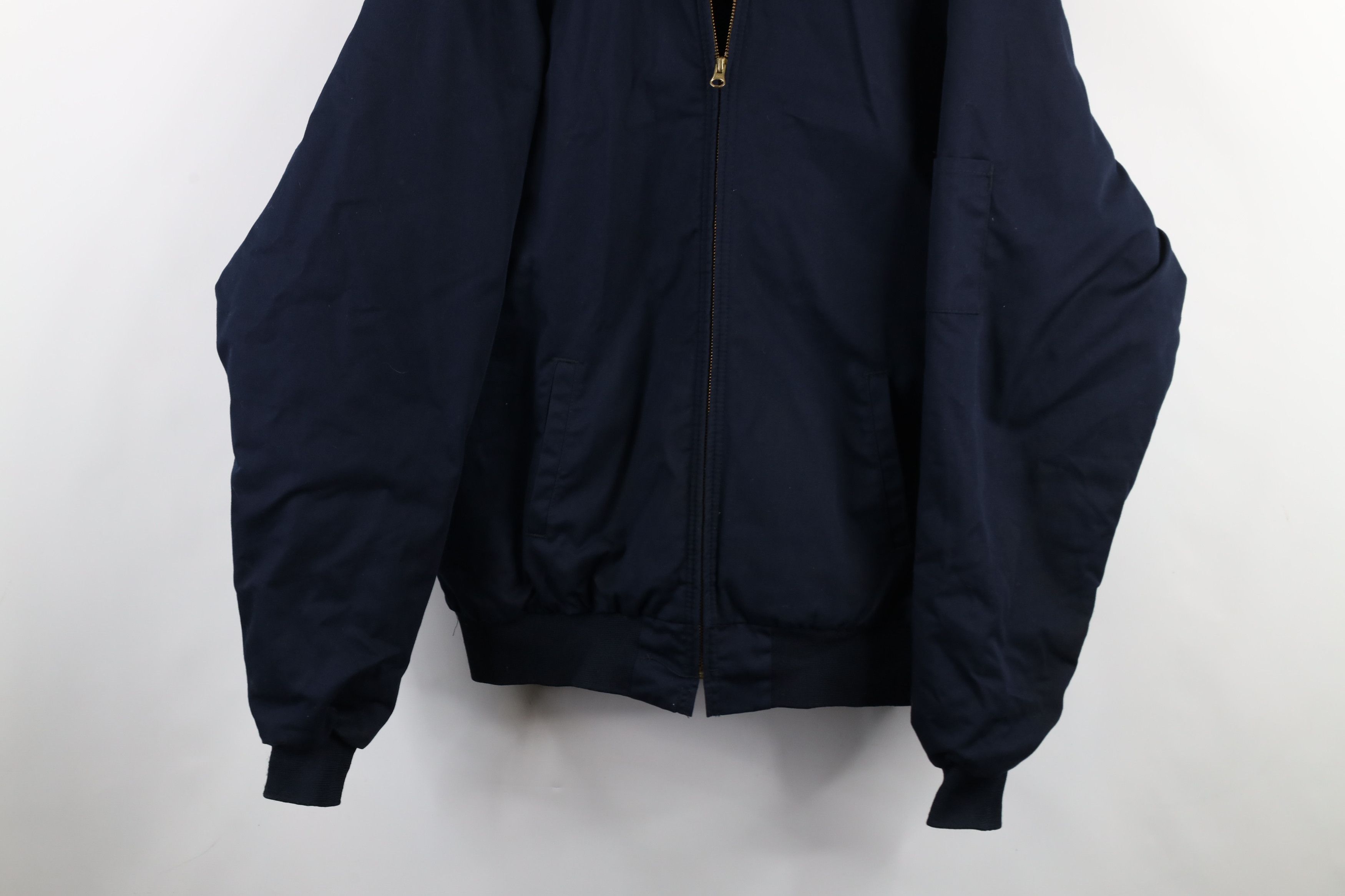 Vintage Vintage 90s Streetwear Mechanic Workwear Bomber Jacket Size US XL / EU 56 / 4 - 3 Thumbnail
