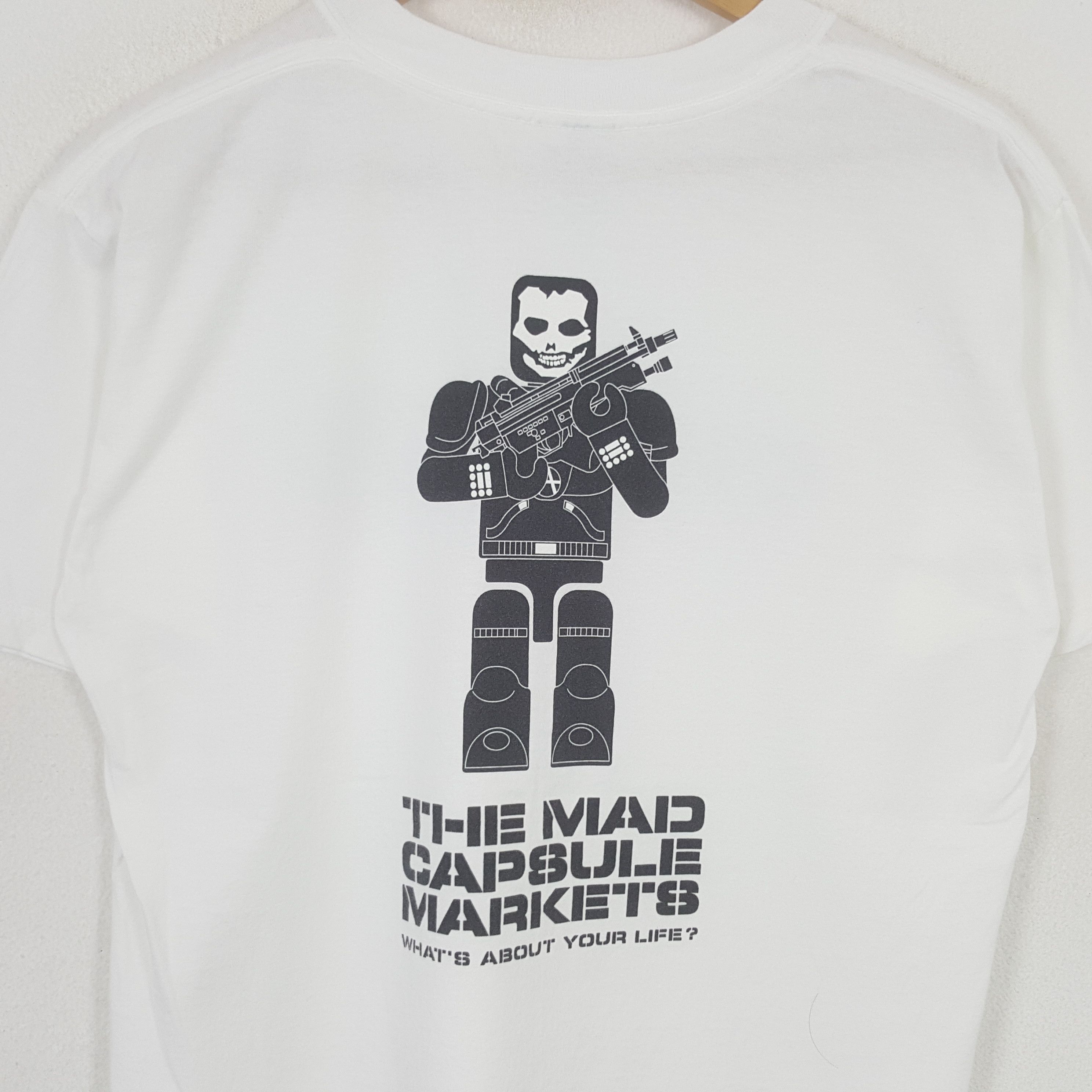 Gildan Vintage GAGA The Mad Capsule Markets Band Tshirt RR8 Size US M / EU 48-50 / 2 - 2 Thumbnail