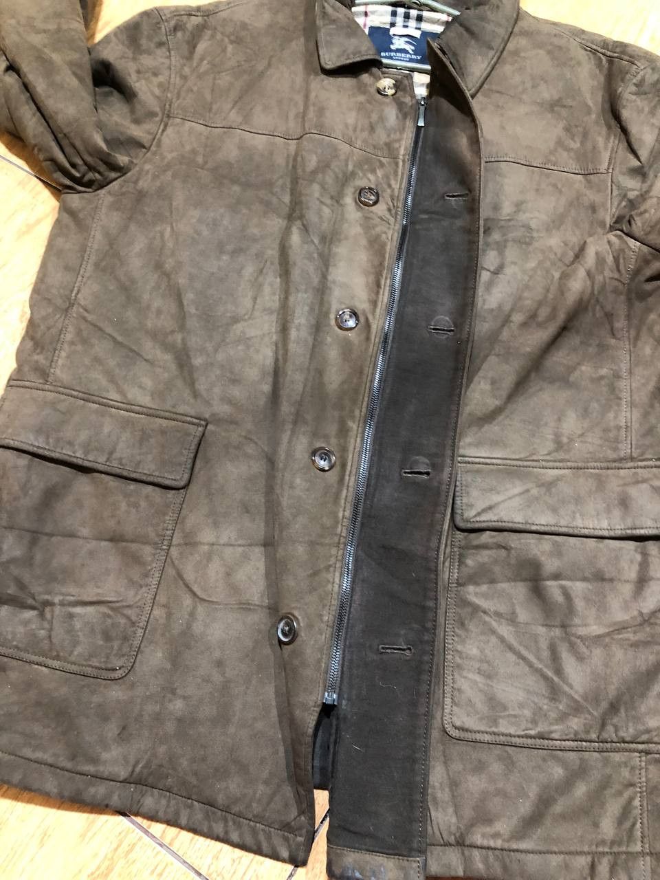Burberry Vintage 90s Burberry London Trench Coat Rare Retro Size US XXL / EU 58 / 5 - 14 Thumbnail