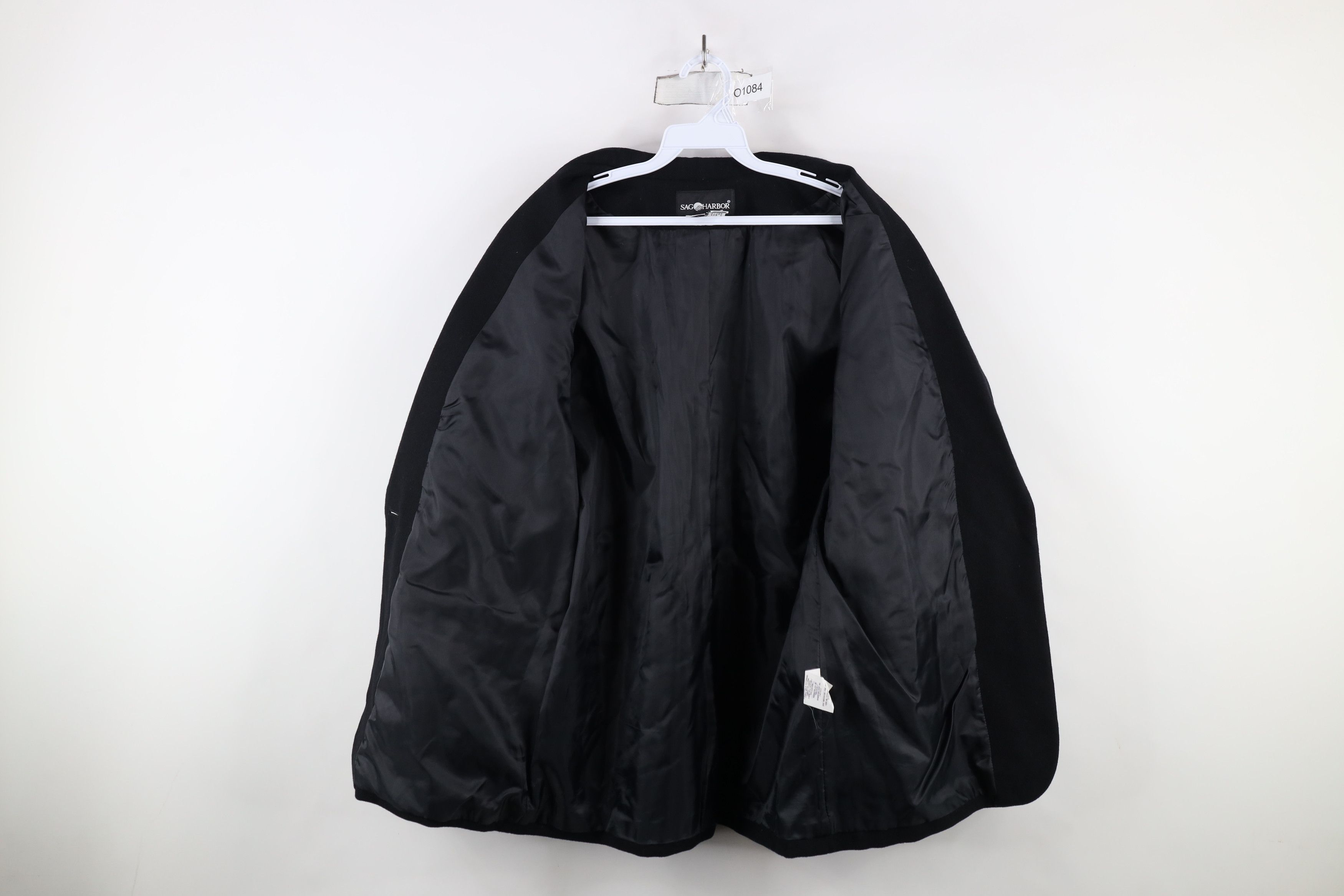 Vintage Vintage 90s Streetwear One Button Blazer Suit Jacket Black Size XL / US 12-14 / IT 48-50 - 9 Thumbnail