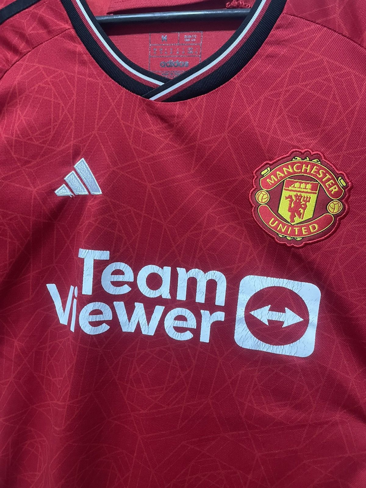 Adidas Adidas Manchester United 2023/2024 Football Soccer Jersey Size US M / EU 48-50 / 2 - 5 Thumbnail