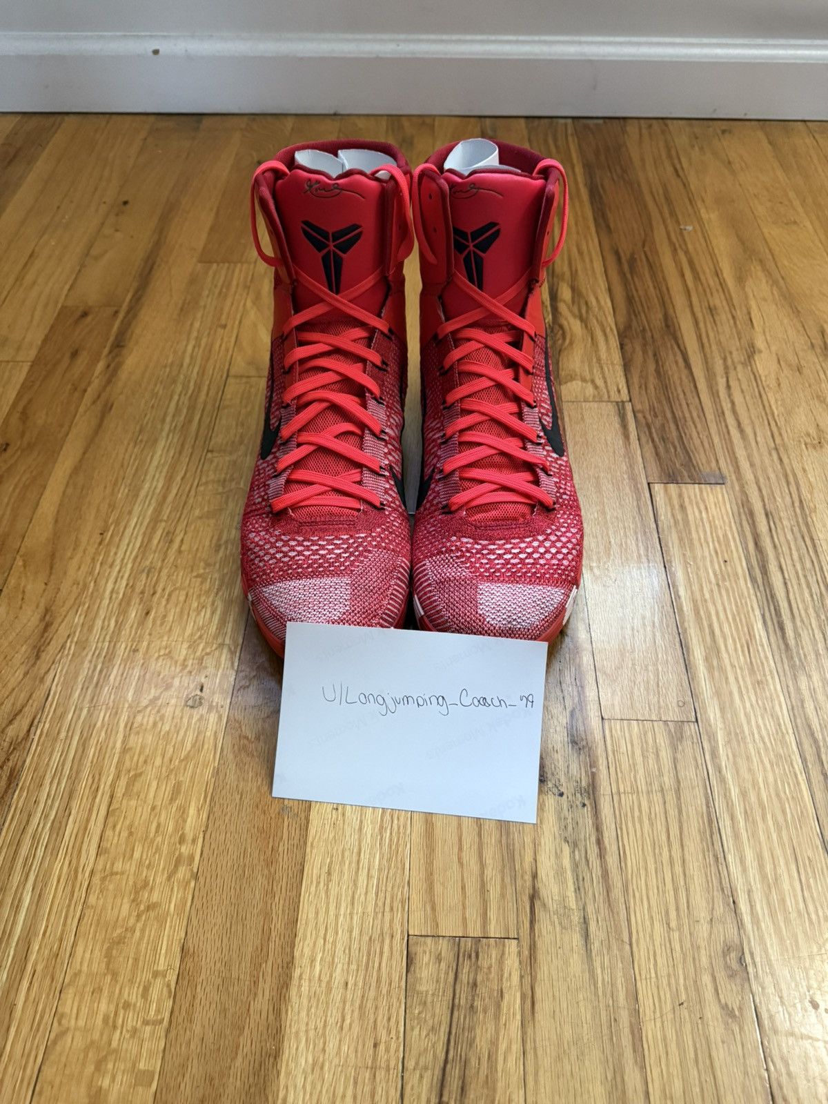 Nike 2014 Nike Kobe Elite 9’s ‘Christmas’ Size US 14 / EU 47 - 1 Thumbnail