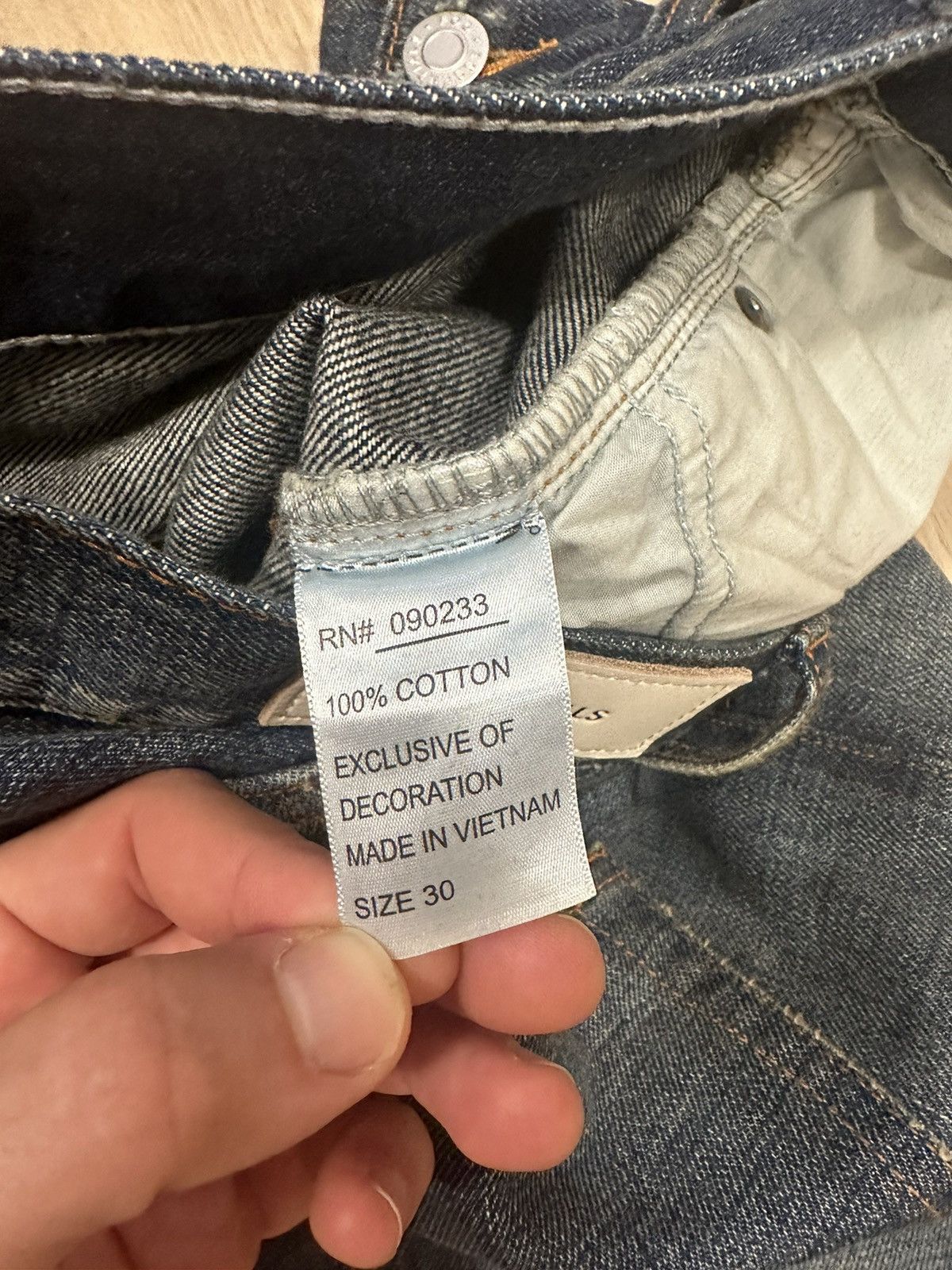 Fear of God FOG Pacsun Essentials denim - 30 Size US 30 / EU 46 - 6 Thumbnail