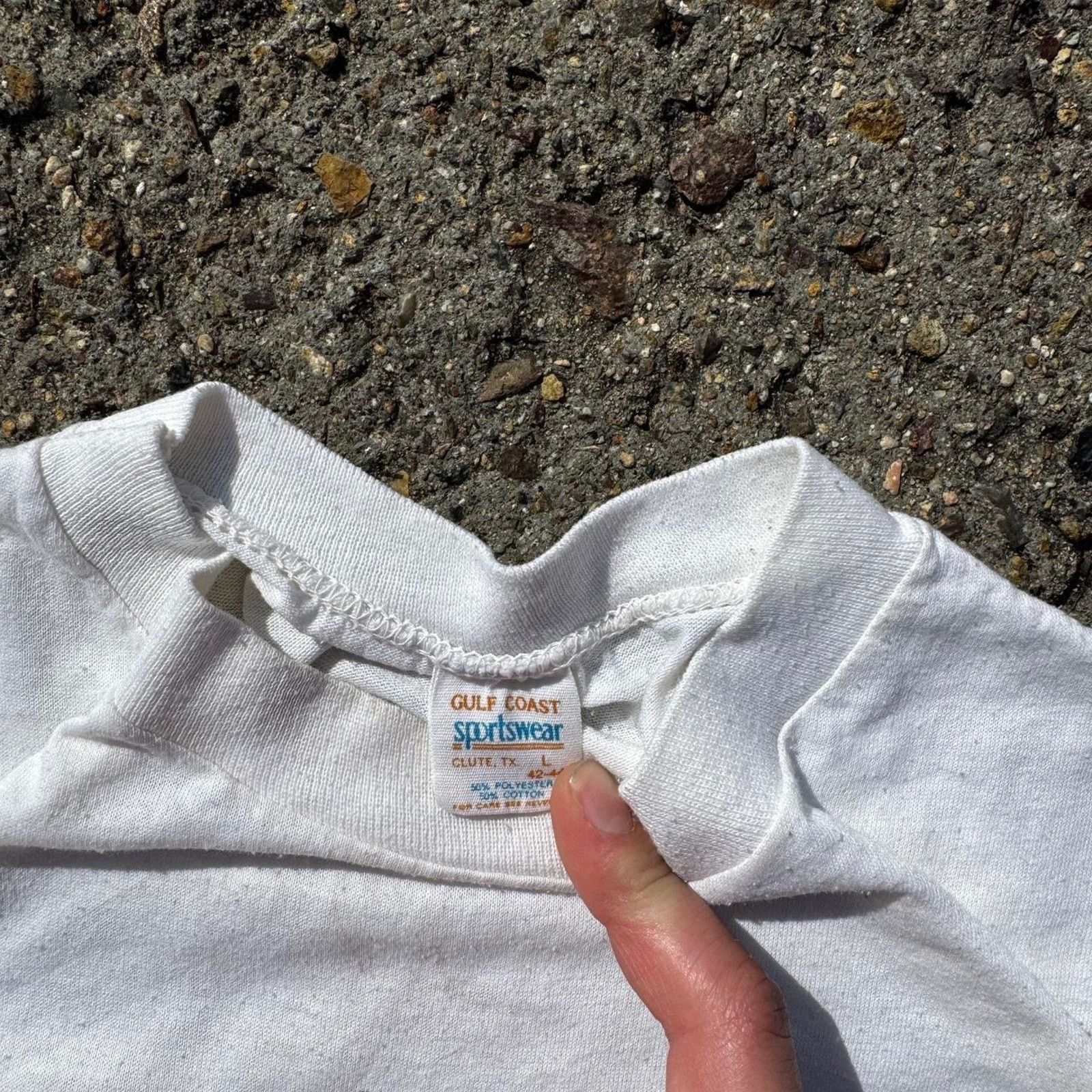 Other Vintage 80’s Gulf Coast Sportswear T-Shirt – Size Large Size US L / EU 52-54 / 3 - 4 Thumbnail