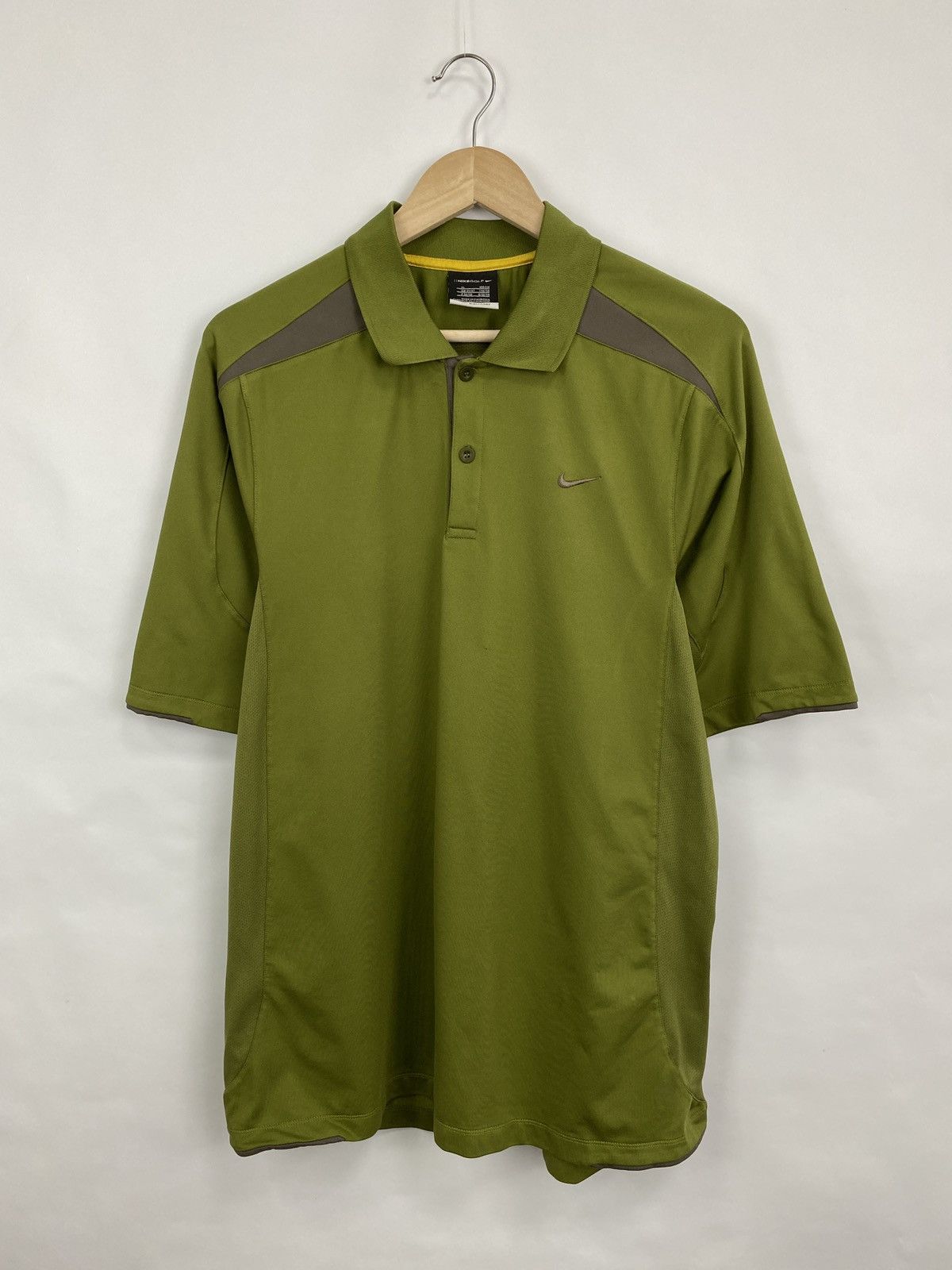Nike × Tiger Woods Vintage Y2K Nike Golf Polo T-Shirt Rare Retro Hype Size US XL / EU 56 / 4 - 3 Thumbnail