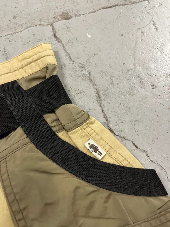 Jean Paul Gaultier AW2003 Jean Paul Gaultier Cargo Bondage Beige Skirt Size 27" / US 4 / IT 40 - 6 Thumbnail