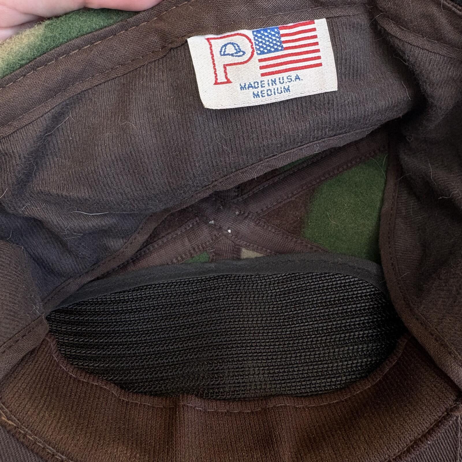 Vintage Vintage 80s 90s Woodland Camo Fleece Ear Flaps Hunting Hat Size ONE SIZE - 4 Thumbnail