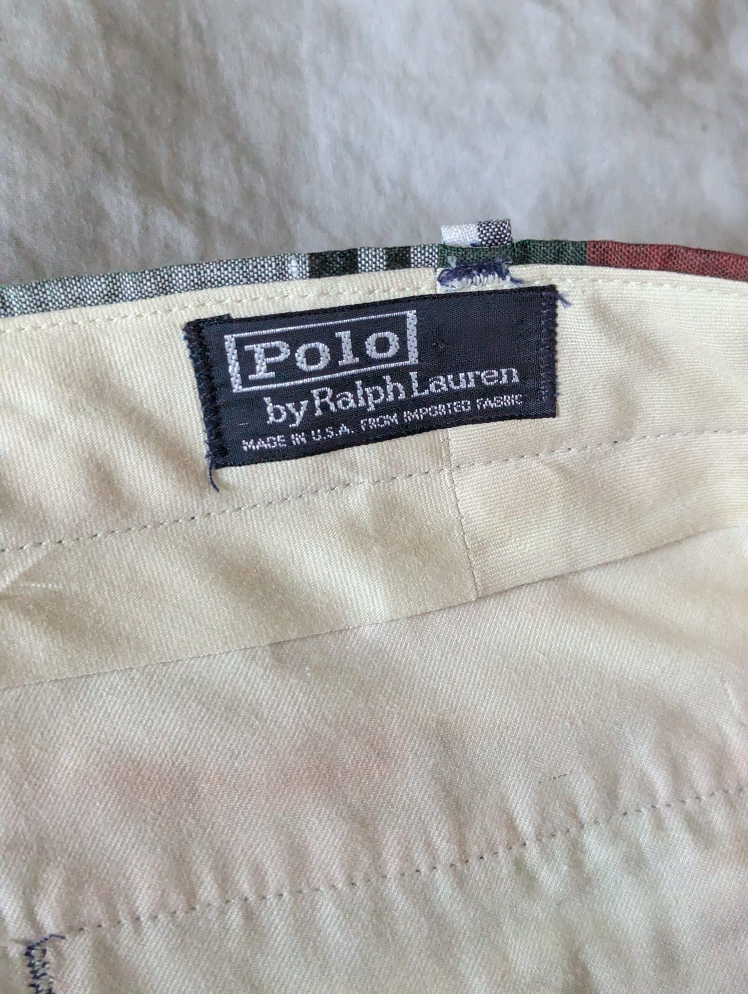 Polo Ralph Lauren Vintage Linen Trouser Size US 34 / EU 50 - 5 Thumbnail