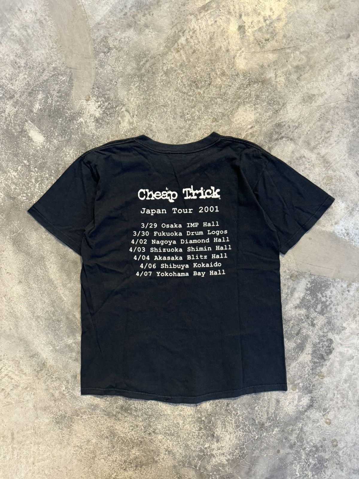 Band Tees × Japanese Brand × Vintage Vintage Cheap trick tour 2001 band tee Size US M / EU 48-50 / 2 - 2 Thumbnail