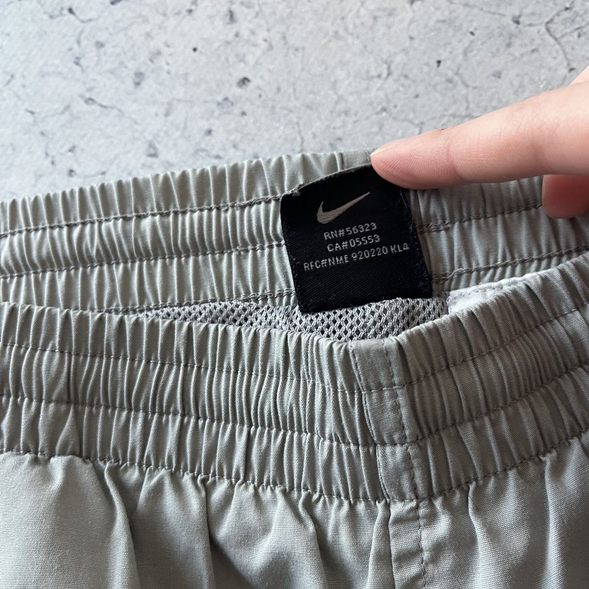 Nike Nike Track Swoosh Pants Vintage Nylon Joggers Streetwear Size US 30 / EU 46 - 10 Thumbnail