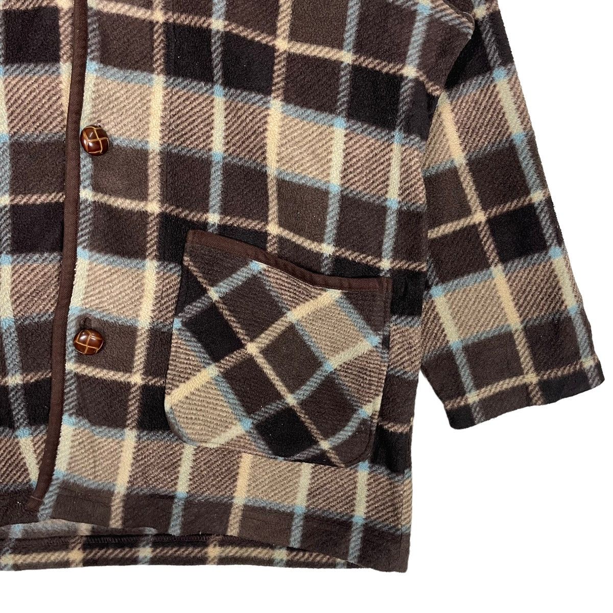 Pierre Balmain × Vintage 💥PIERRE BALMAIN CHECKED ROBE WEAR Size US L / EU 52-54 / 3 - 4 Thumbnail