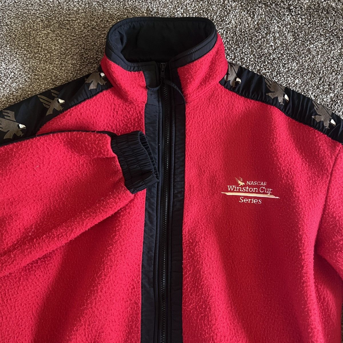Other Vintage Swingster NASCAR Winston Cup Fleece Size US XL / EU 56 / 4 - 2 Thumbnail