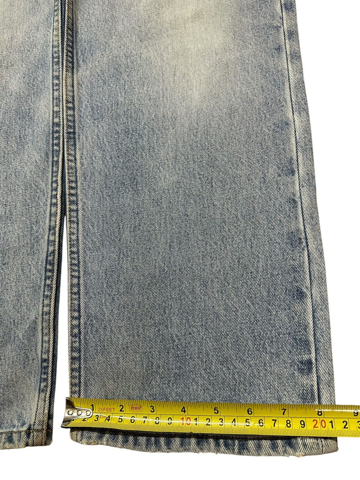 Japanese Brand Vintage Japanese Brand Blue Faded Wash Style Loose Jeans Size US 31 - 16 Thumbnail