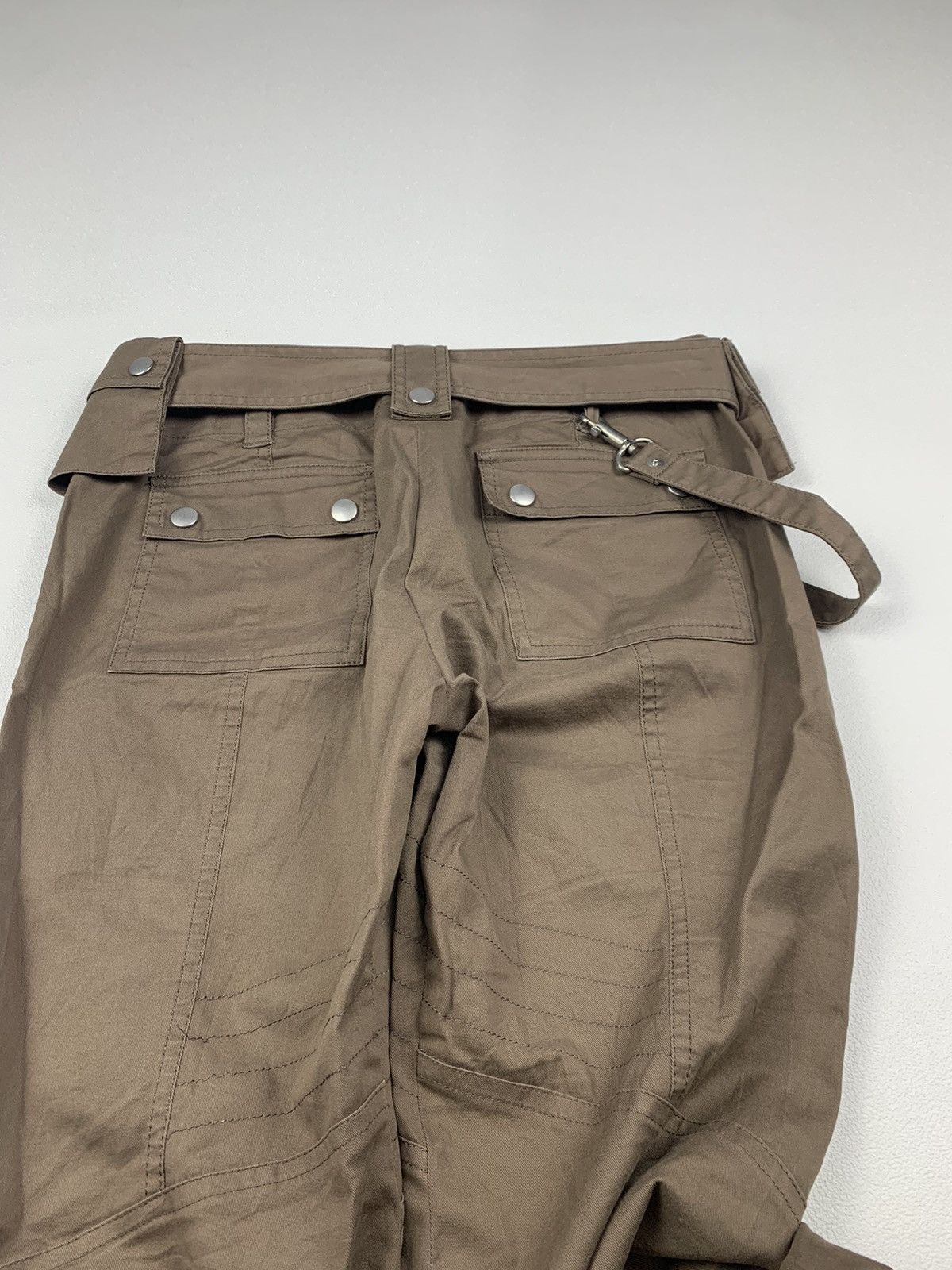 If Six Was Nine Dkny Belt BotCut Pants Size 28" / US 6 / IT 42 - 5 Thumbnail