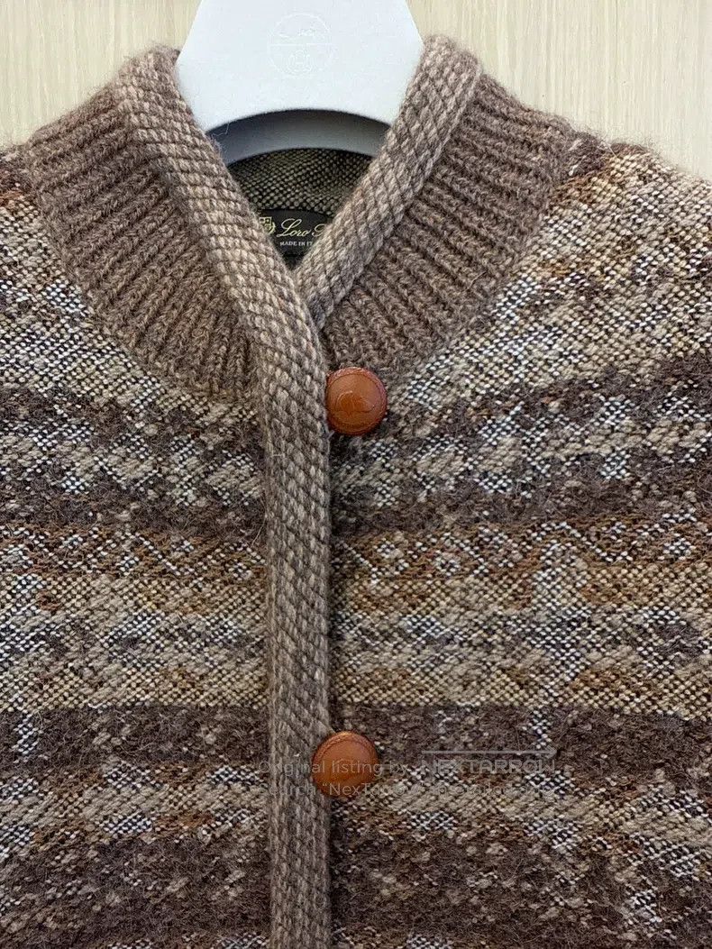 Loro Piana Loro Piana Fair Isle Nordic Old Money Cashmere Jacquard St Size S / US 4 / IT 40 - 4 Thumbnail