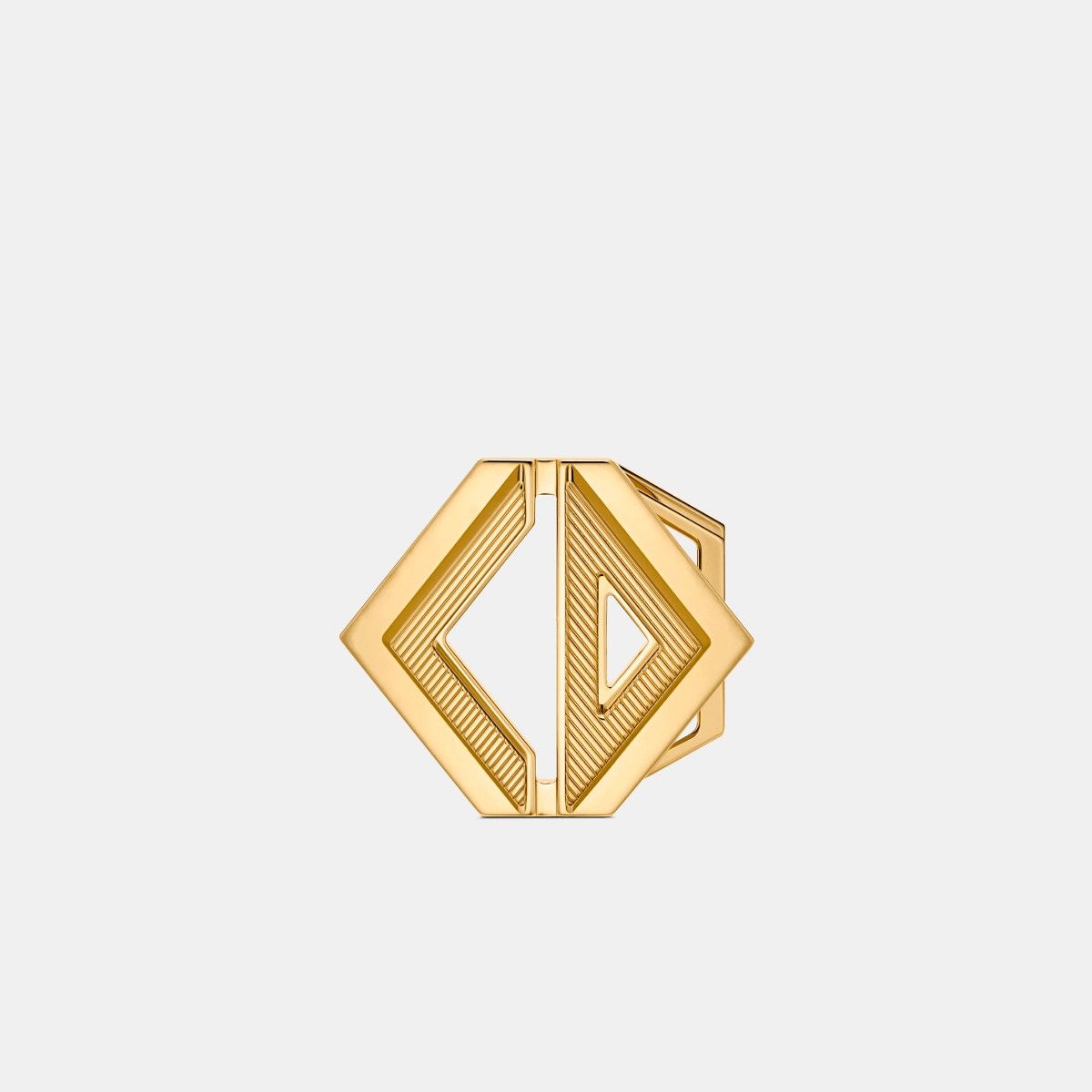 Dior o1bcso1str0126 Size: OS/Cd Diamond Belt Buckle in Golden Size ONE SIZE - 1 Thumbnail