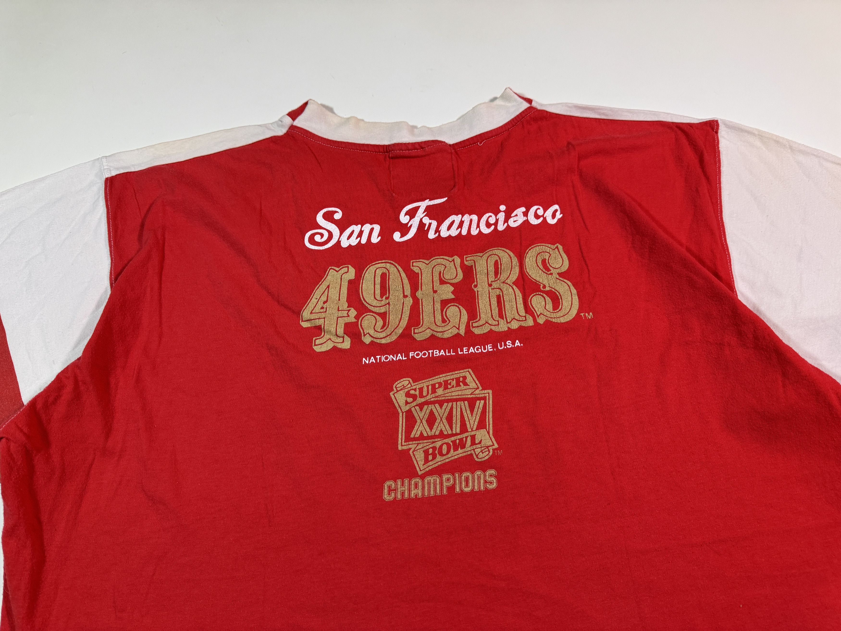 Vintage Vintage San Francisco 49ers T-shirt Size US XL / EU 56 / 4 - 4 Thumbnail