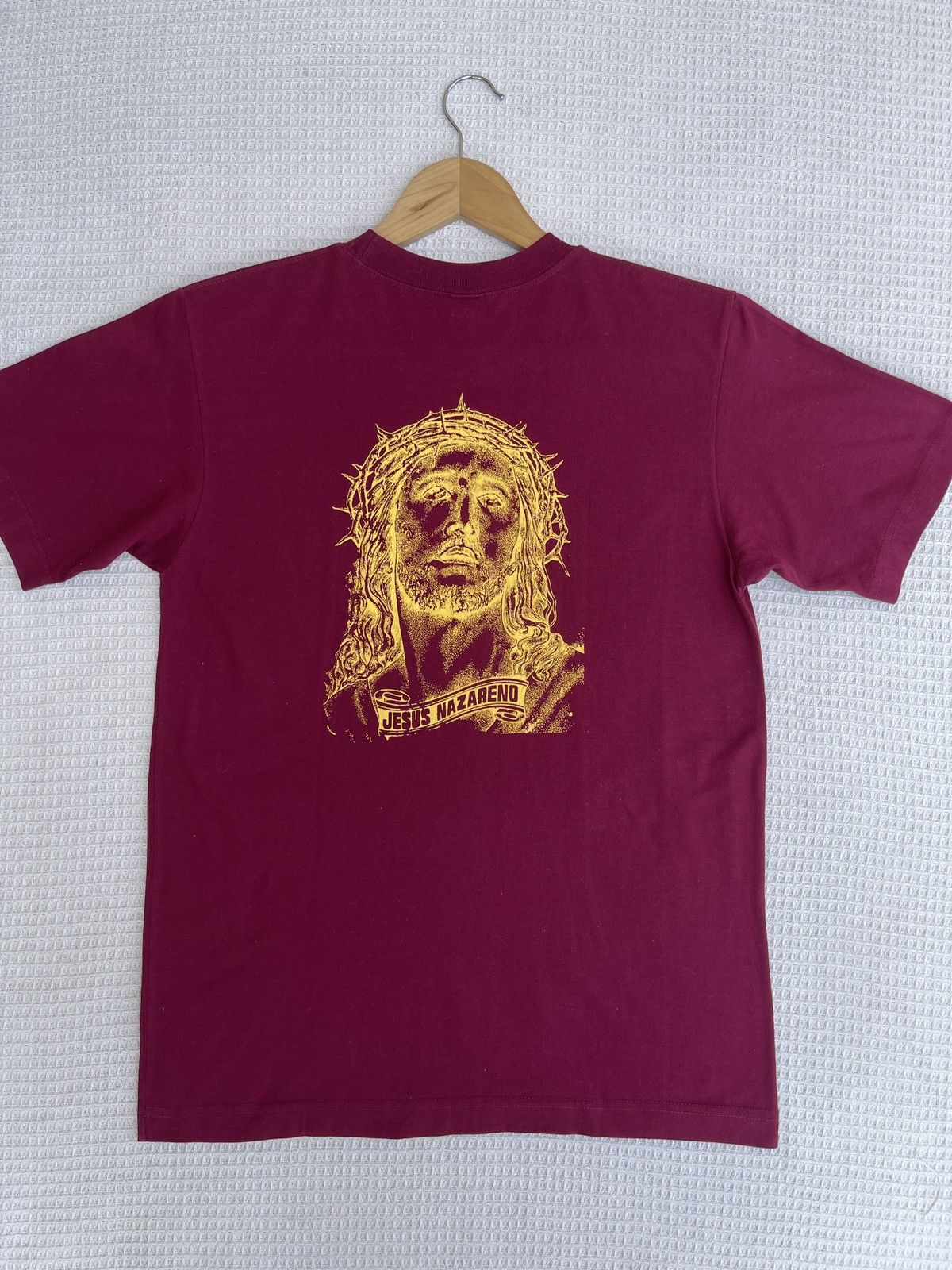 Band Tees × Vintage Last Drop🔥Rare🔥Vintage JESUS Nazareno T-Shirt Size US M / EU 48-50 / 2 - 7 Thumbnail