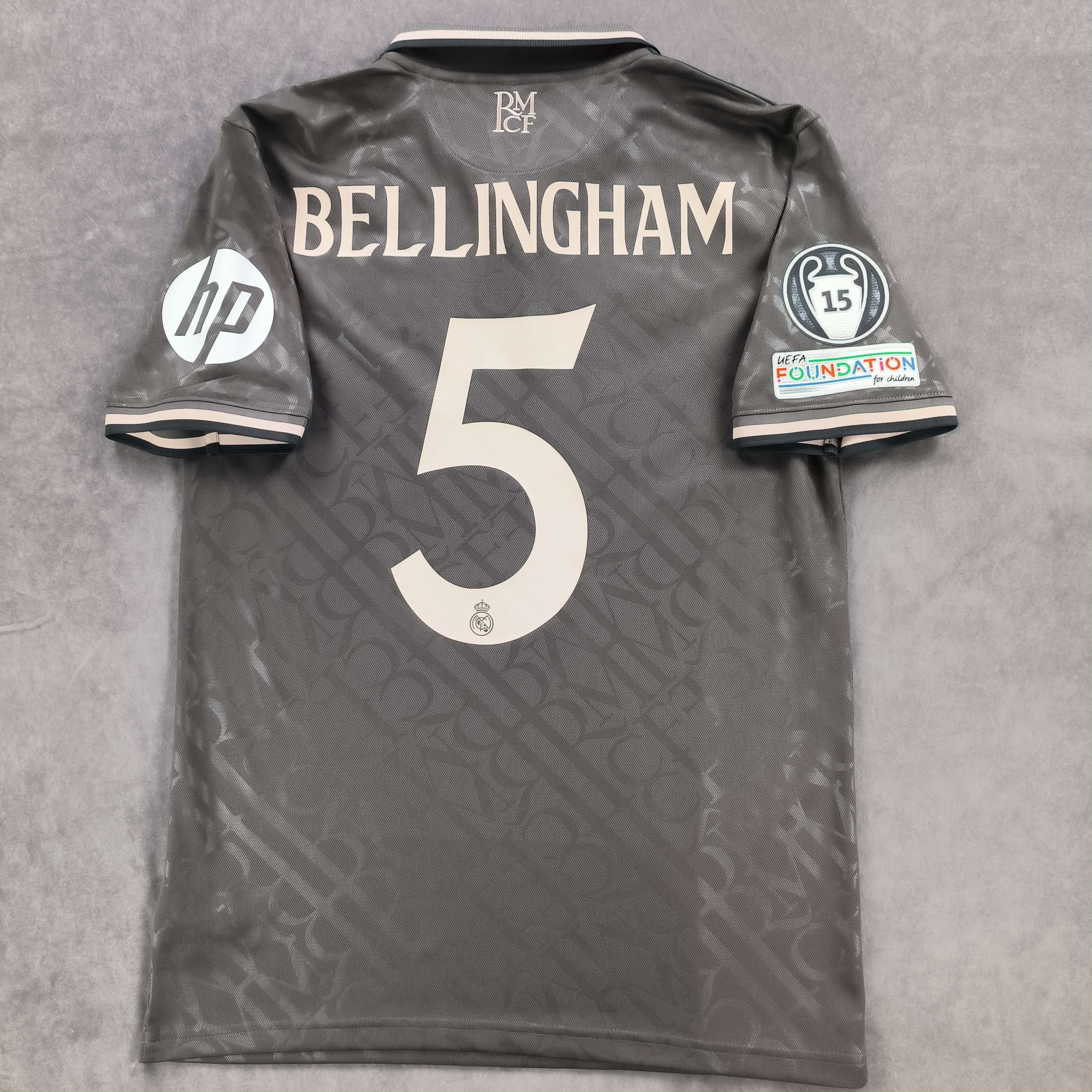 Adidas NEW Real Madrid 24-25 third UCL Bellingham football jersey S Size US S / EU 44-46 / 1 - 1 Thumbnail