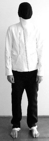 Odyn Vovk Odyn Vovk Double Layer Linen Ann Black White Demeulemeester Size US 30 / EU 46 - 1 Thumbnail
