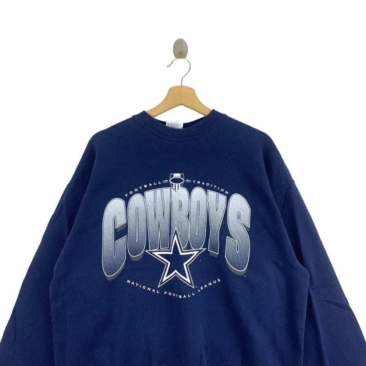 NFL Vintage 90’ DALLAS COWBOYS NFL Football League Sweatshirt Size XL / US 12-14 / IT 48-50 - 3 Thumbnail