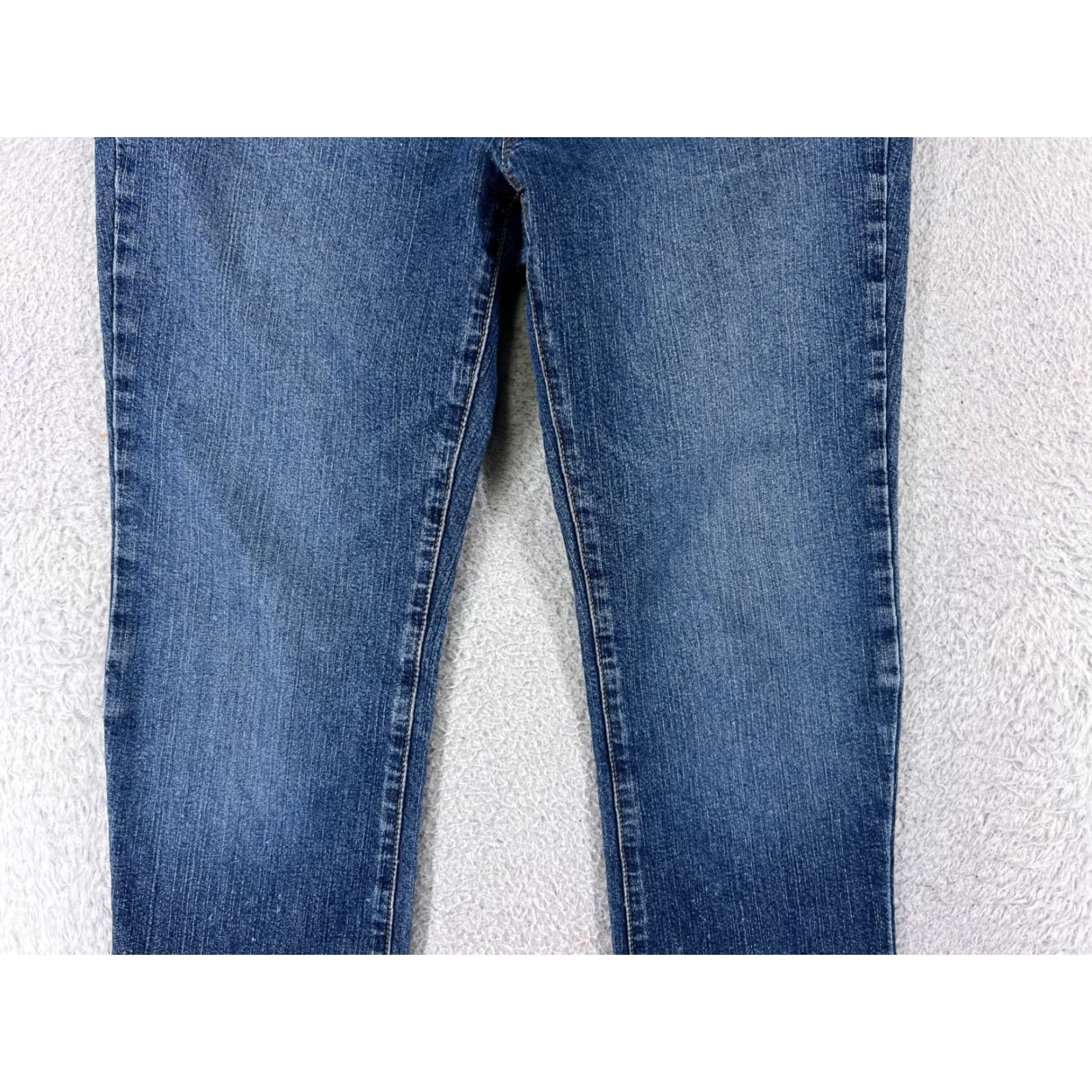 Tommy Hilfiger Tommy Hilfiger Pants Womens 11 Blue Denim Jeans Straight Mid Rise Cotton Blend Size 32" / US 10 / IT 46 - 6 Thumbnail