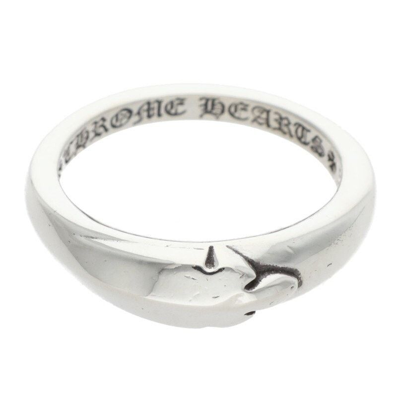 Chrome Hearts Chrome Hearts Baby Classic Flarenie Silver Ring Size ONE SIZE - 1 Thumbnail
