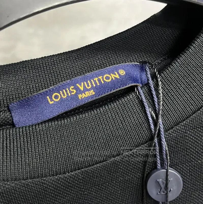 Louis Vuitton Louis Vuitton Black Cotton Women's T. Size XS / US 0-2 / IT 36-38 - 4 Thumbnail