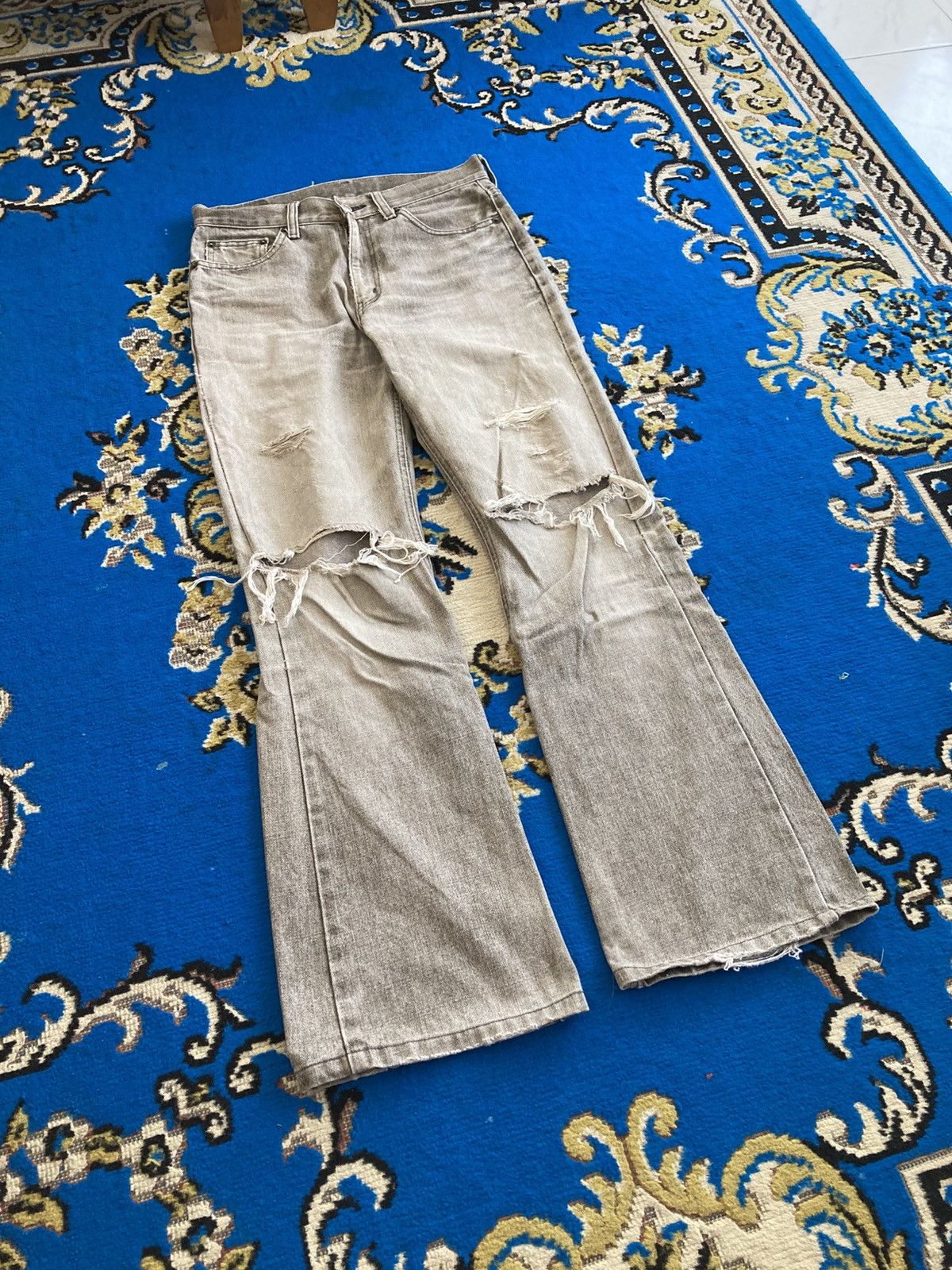 Japanese Brand × Vintage Vintage Bobson Flare Denim Size US 29 - 2 Thumbnail